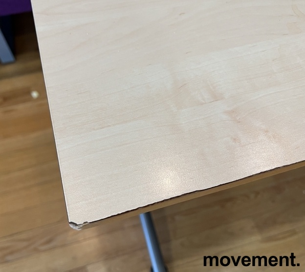 Solgt!Kantinebord i bjerk laminat / grått - 3 / 3