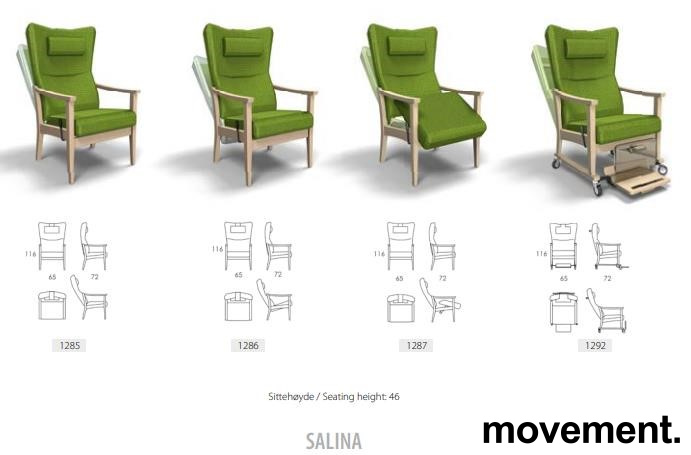 Solgt!Salina trillestol fra VAD, med - 4 / 5