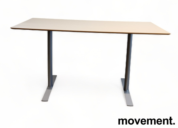 Solgt!Barbord / ståbord hvit laminat, grå - 3 / 3