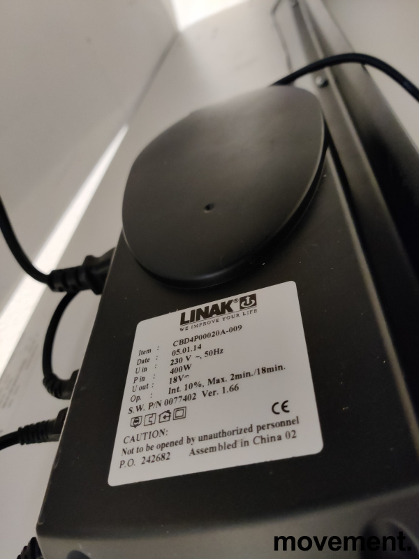 Solgt!Skrivebord med elektrisk hevsenk i - 5 / 6