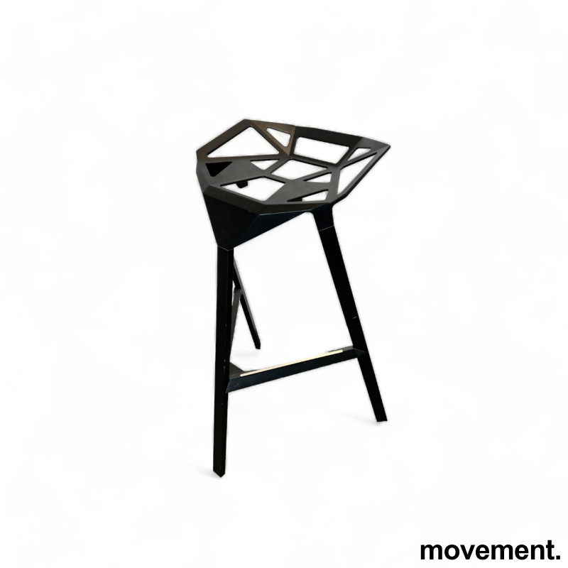 Magis Stool one barkrakk i sort, - 1 / 2