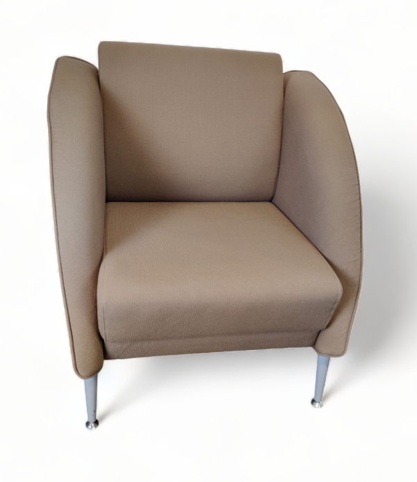 Loungestol fra Helland, varmgrått