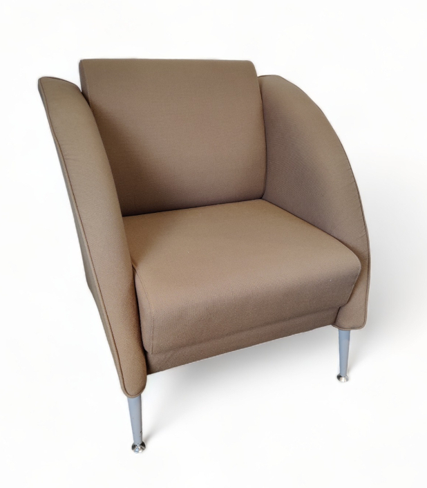 Loungestol fra Helland, varmgrått