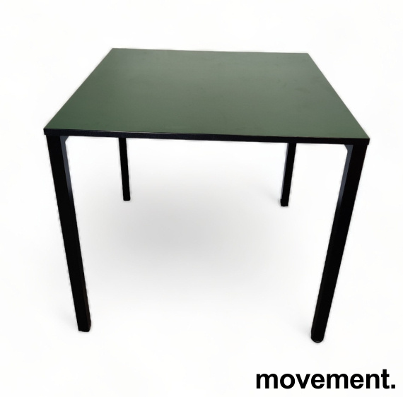 Solgt!Møtebord grønn laminat / sort fra - 2 / 3