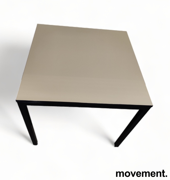 Solgt!Møtebord varmgrå laminat / sort fra - 3 / 3