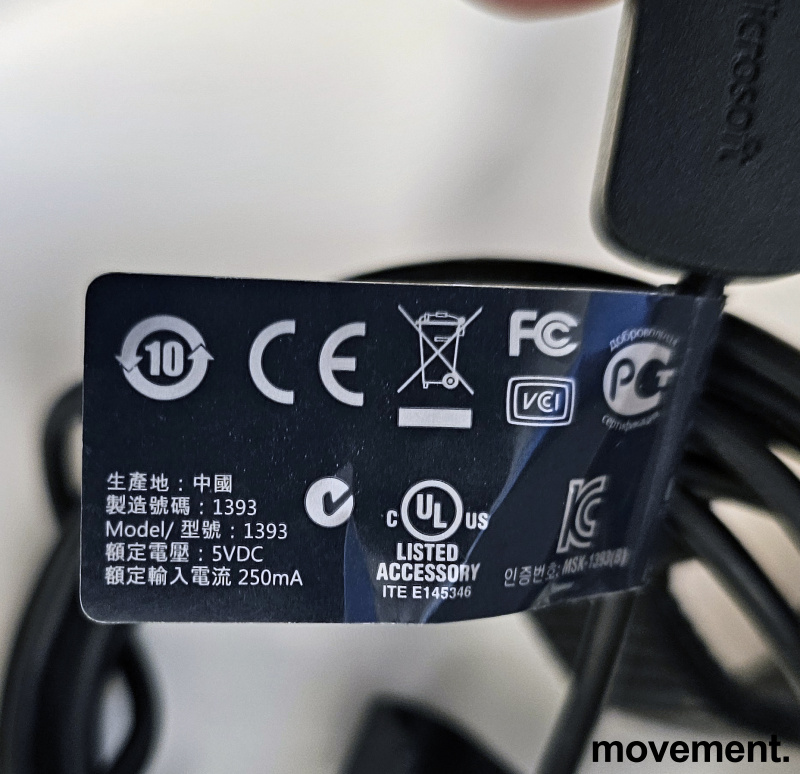 Solgt!Microsoft Lifecam Cinema USB Webcam - 3 / 3