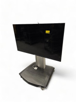 Samsung ED55D signage-panel, 55toms Full HD, LH55EDDPLGC/EN, med Vogel's-stativ på hjul, pent brukt