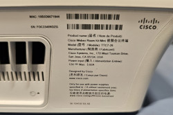 Cisco TTC7-26 Webex Room Kit med kamera, CS-KIT-MINI, pent brukt