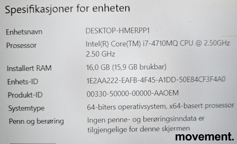 Solgt!HP Zbook 15 Gen2, Mobile - 3 / 5