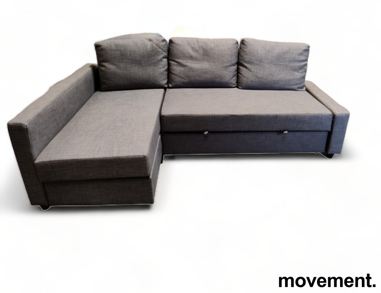 Sofa / Sovesofa i grått fra Ikea, - 1 / 6
