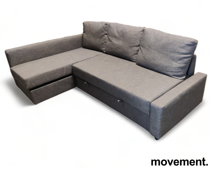Sofa / Sovesofa i grått fra Ikea, - 2 / 6