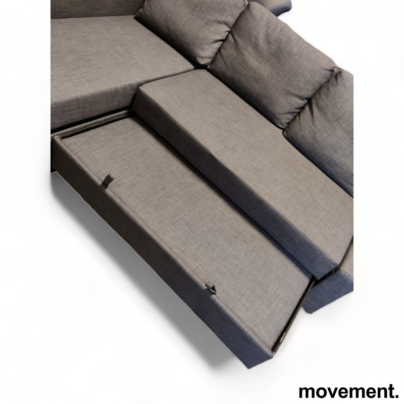 Sofa / Sovesofa i grått fra Ikea, - 4 / 6