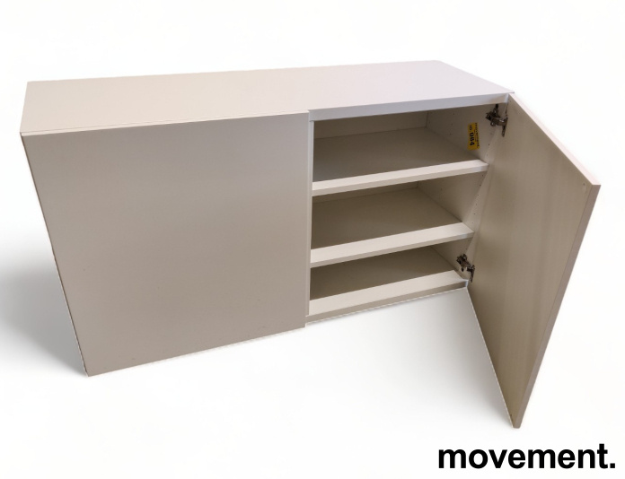 Solgt!Ikea Bestå skap med dører i hvit - 2 / 4