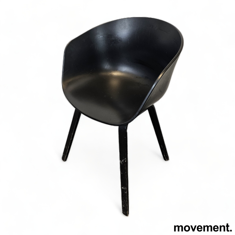 Solgt!HAY About a chair AAC 22 i sort / - 1 / 4