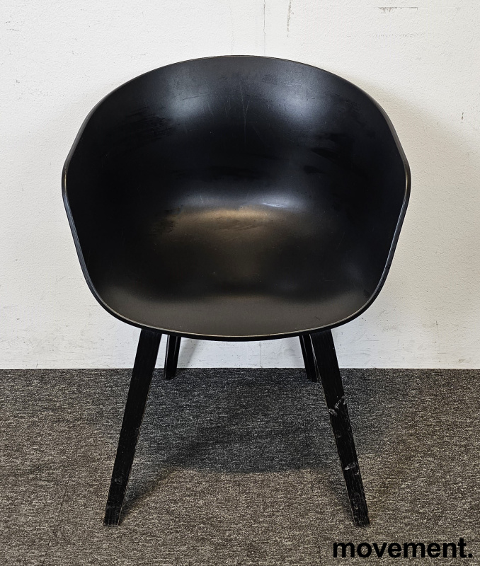 Solgt!HAY About a chair AAC 22 i sort / - 4 / 4