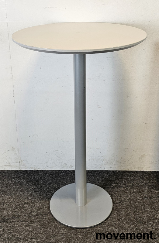 Solgt!Rundt barbord / ståbord i grå, - 2 / 2