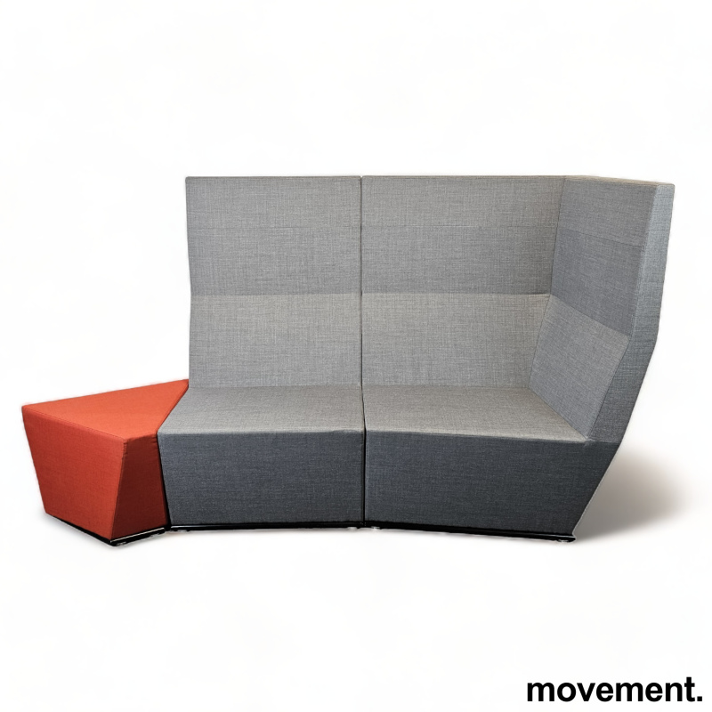 Lammhults 3-seter alkovesofa, Model - 1 / 3