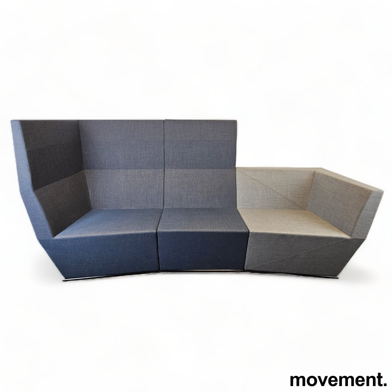 Lammhults 3-seter alkovesofa, Model - 1 / 3