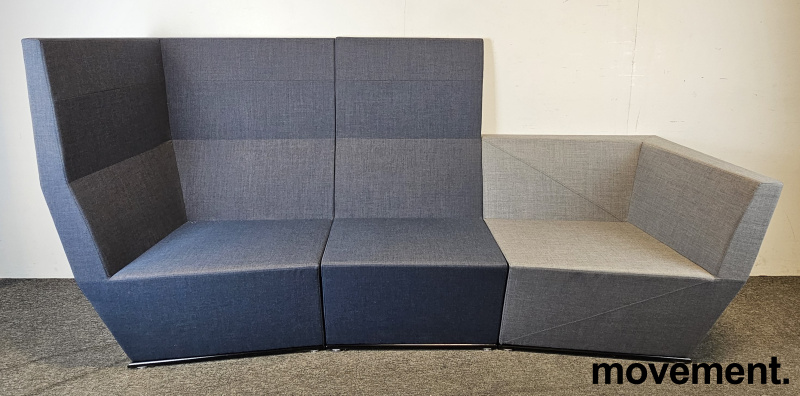 Lammhults 3-seter alkovesofa, Model - 2 / 3