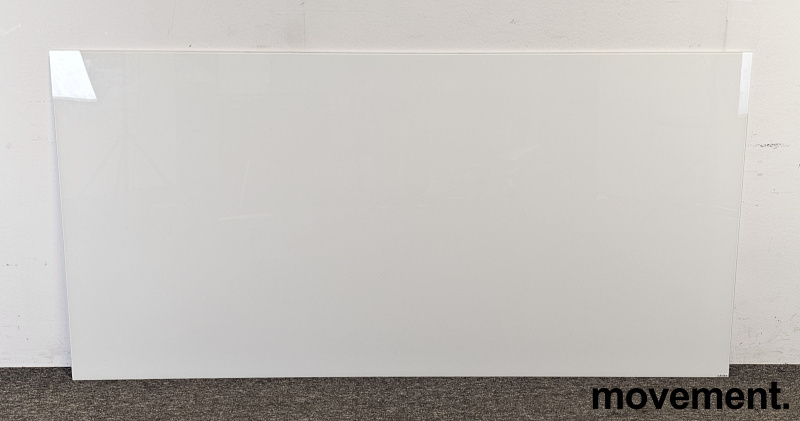 Whiteboard i hvitt glass fra - 1 / 2