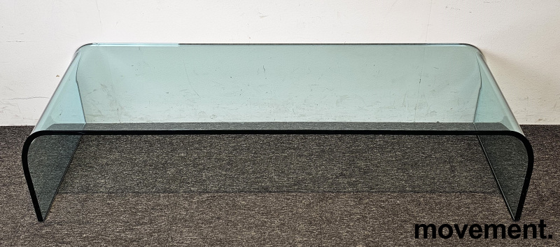 Solgt!Lavt glassbord / Loungebord i - 2 / 3