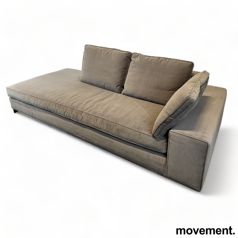 Minotti 3-seter designsofa i mørk - 2 / 2