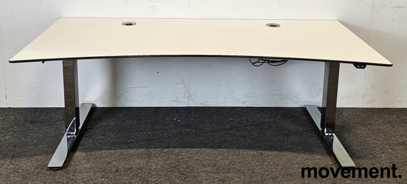 Solgt!Skrivebord med elektrisk hevsenk i - 2 / 3