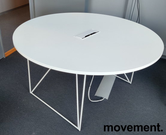 Solgt!Møtebord AIR i hvit laminat  m/ - 1 / 3