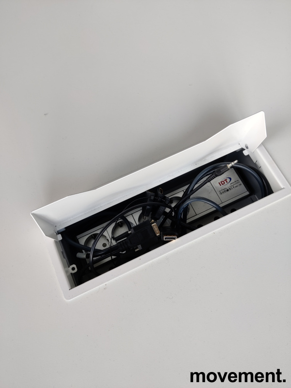 Solgt!Møtebord AIR i hvit laminat  m/ - 3 / 3