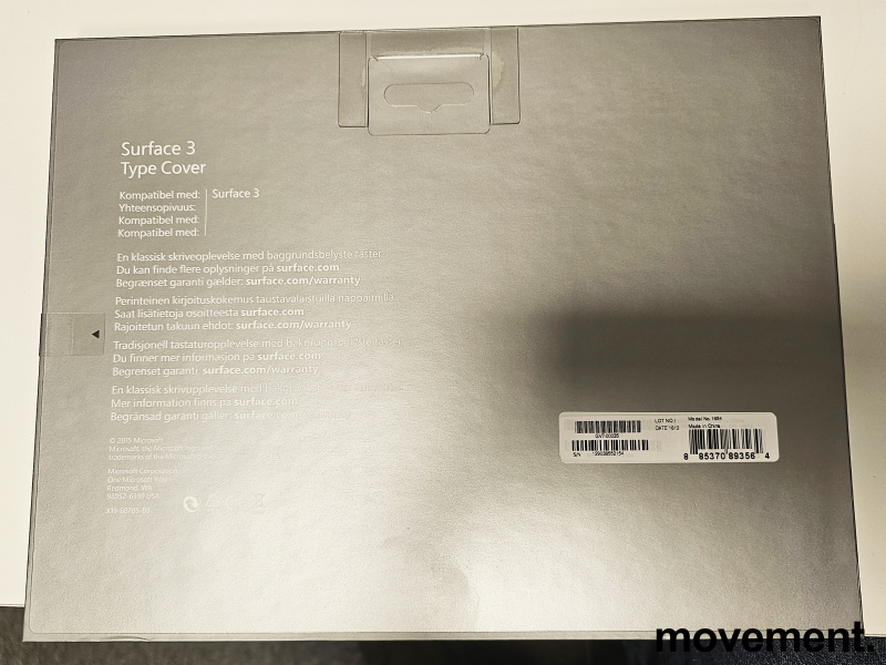 Solgt!Tastatur med cover til Microsoft - 2 / 3