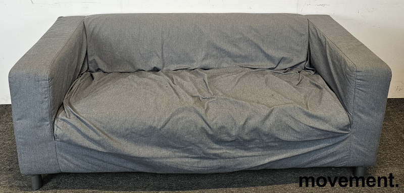 IKEA Klippan 2-seter sofa med grått - 1 / 2