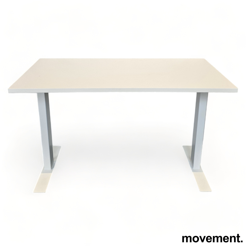 Solgt!IKEA Trotten skrivebord i hvitt, - 1 / 3