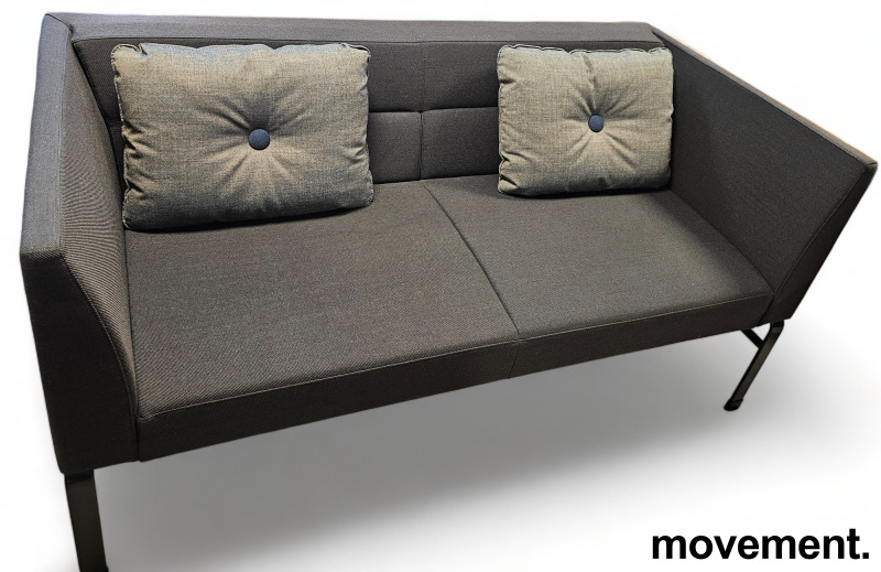 Solgt!Kinnarps Wilson 2-seter sofa i