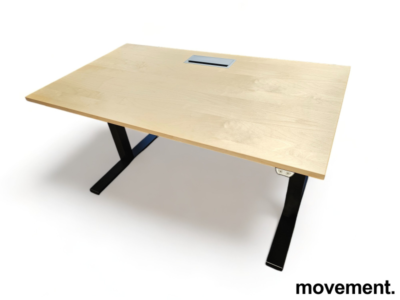 Solgt!Skrivebord 140x80cm, elektrisk - 1 / 2