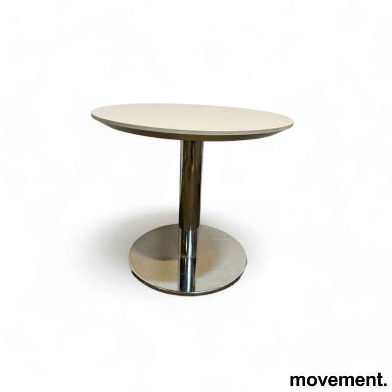 Solgt!Loungebord / sofabord i hvitt / - 1 / 2