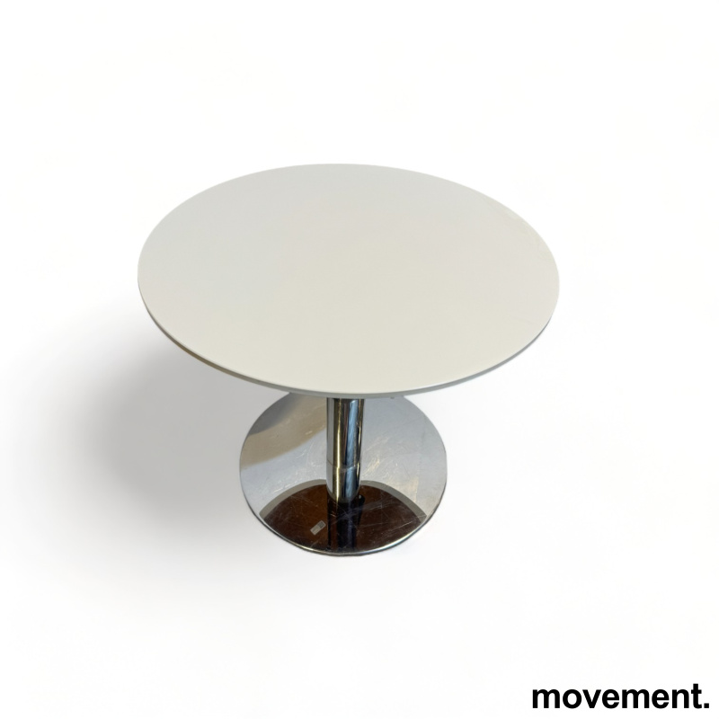 Solgt!Loungebord / sofabord i hvitt / - 2 / 2