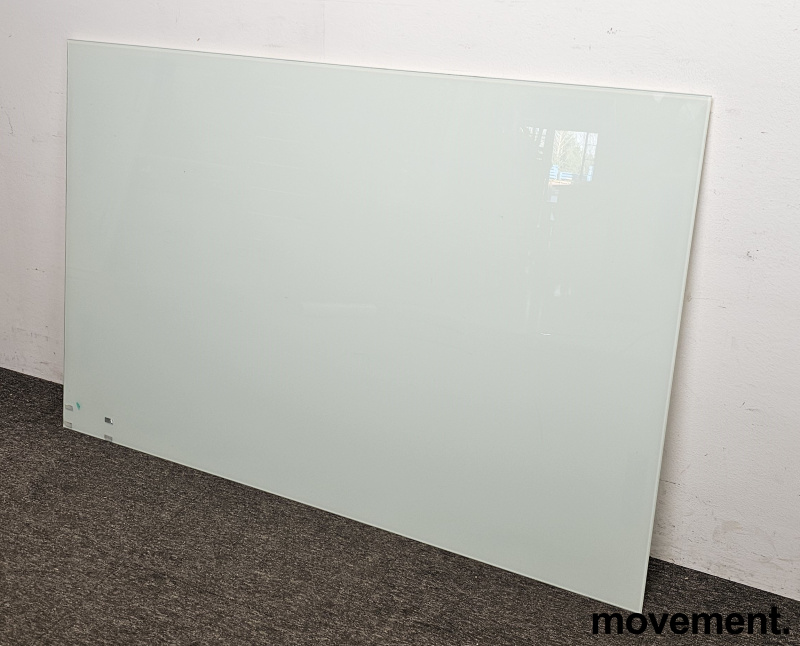 Solgt!Vegghengt whiteboard i glass, - 3 / 3