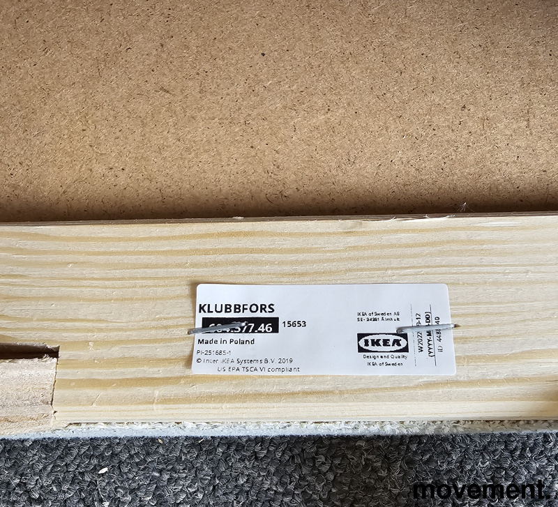 Solgt!Loungestol i beige stoff / ben i - 5 / 5