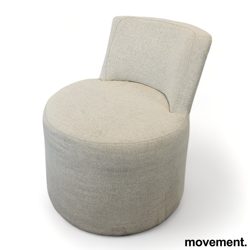 Solgt!Loungestol i beige stoff fra IKEA - 1 / 4