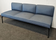 3-seter sofa / lounge i blå / sort - 3 / 4
