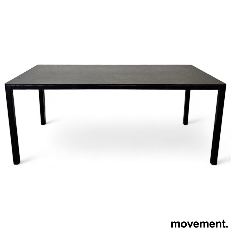 Solgt!Møtebord / konferansebord i sort - 1 / 3