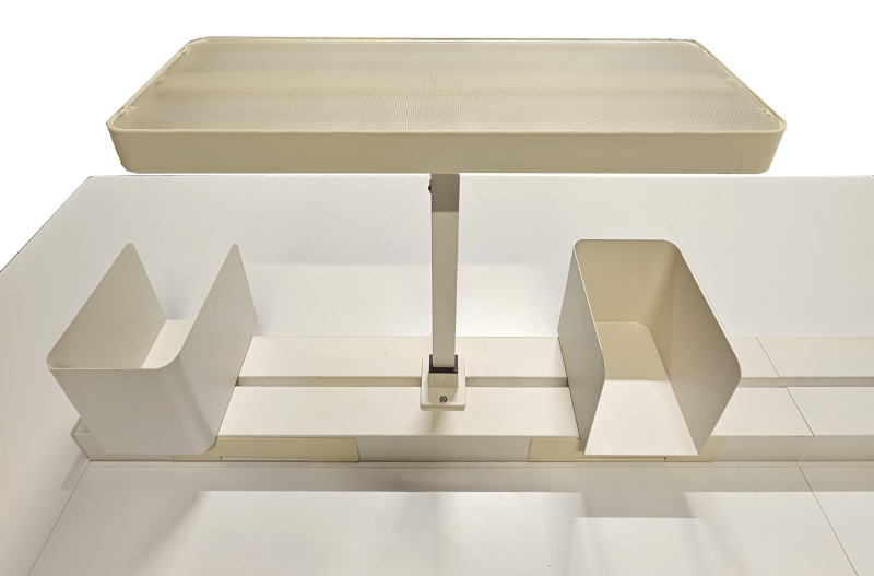 Vitra Joyn arbeidsbord i hvitt for