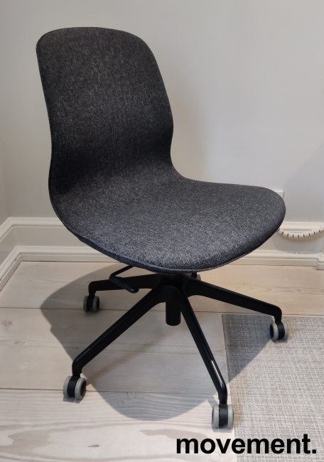 Solgt!Kontorstol / konferansestol på hjul - 4 / 4