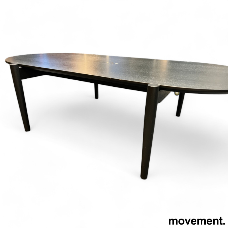 Solgt!Loungebord / sofabord i sortlakkert - 2 / 3