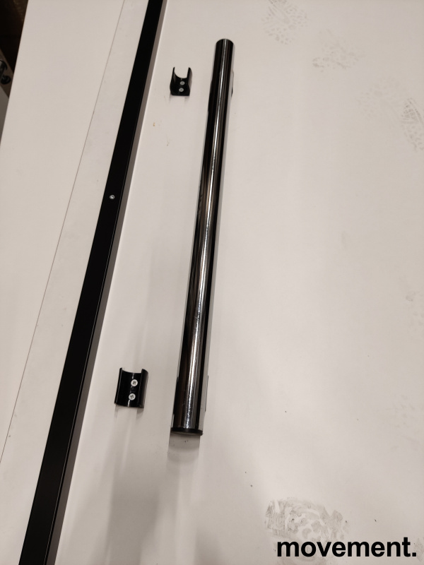 Solgt!Møtebord i hvitt/krom fra - 5 / 5