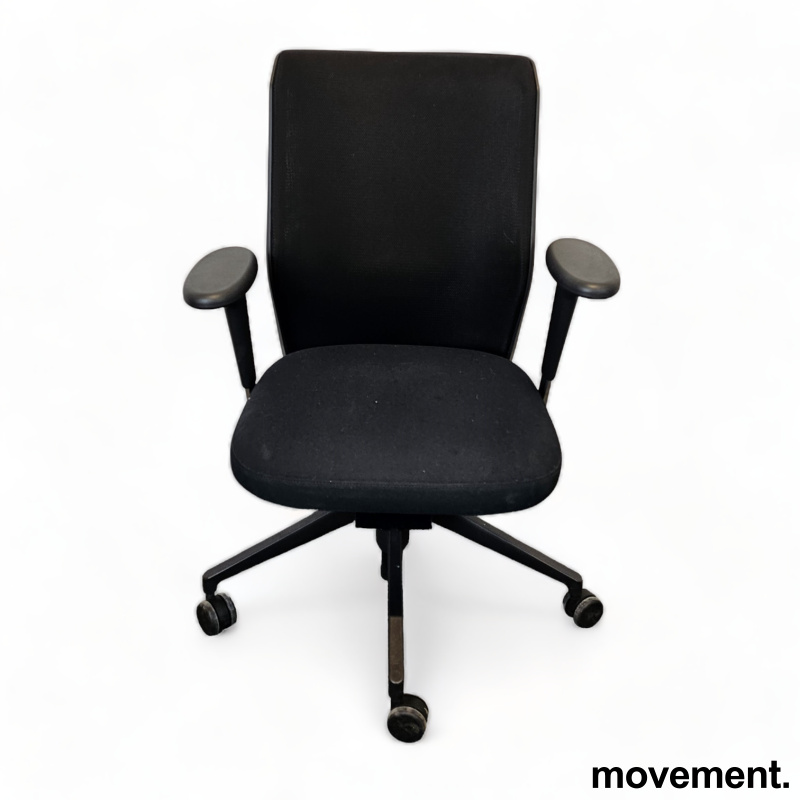 Solgt!Vitra ID Mesh kontorstol i sort - 3 / 3