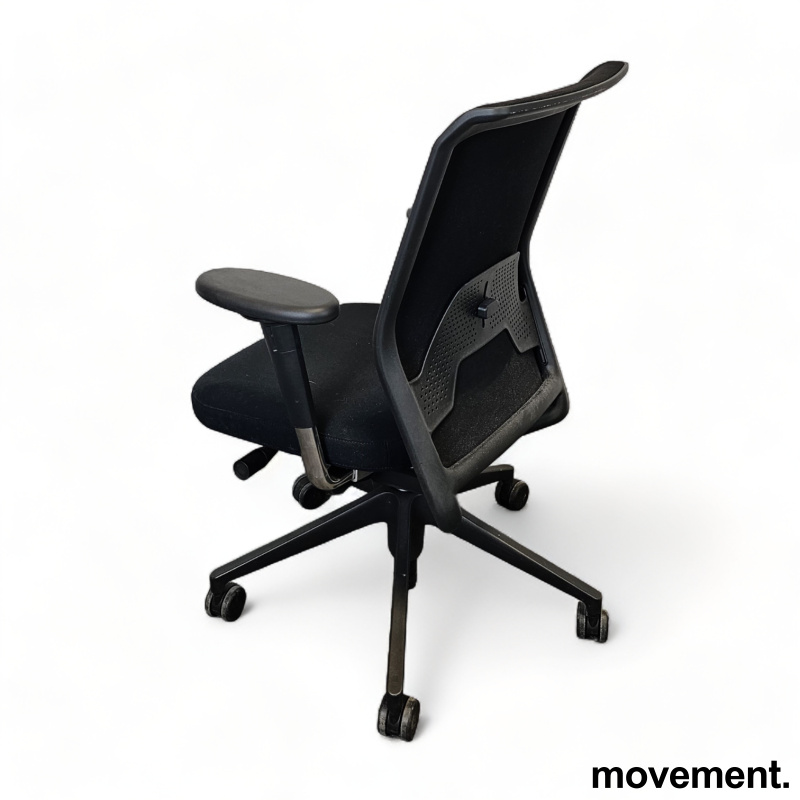 Solgt!Vitra ID Mesh kontorstol i sort - 2 / 3