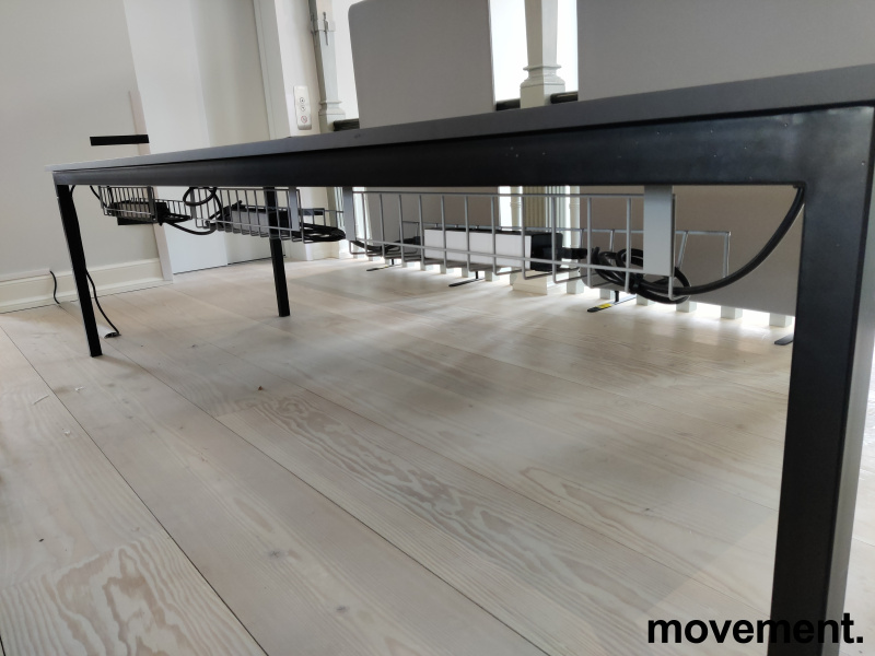 Solgt!Prosjektbord med blå linoleum, - 5 / 6