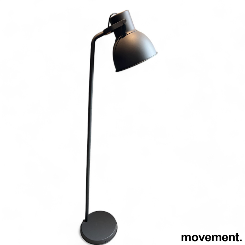 Solgt!IKEA Hektar stålampe / gulvlampe i