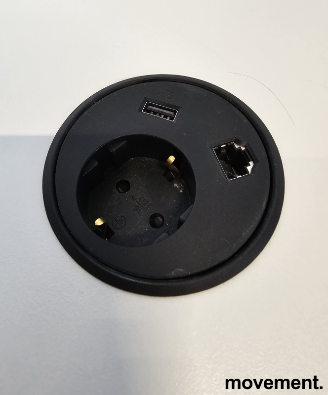Solgt!Skrivebord med elektrisk hevsenk i - 3 / 4